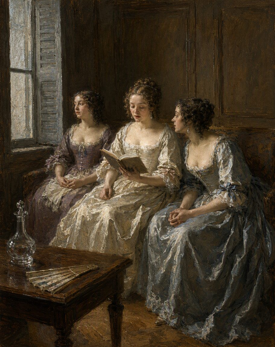 O livro sem autor foi um sucesso imediato: cinco edições em sete meses. Em francês, uma «portugaise» passou a designar qualquer carta de amor apaixonada. Evocação pintada de uma leitura em voz alta num salão de Paris;.