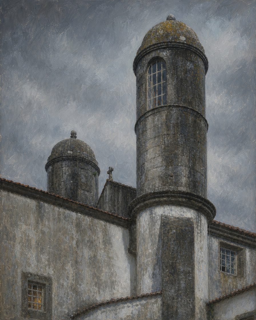 A igreja do convento de Santa Cruz, hoje igreja de São Domingos, em Viana do Castelo, que ele fundara em 1560 e para onde se retirou. Morreu aqui a 16 de julho de 1590.