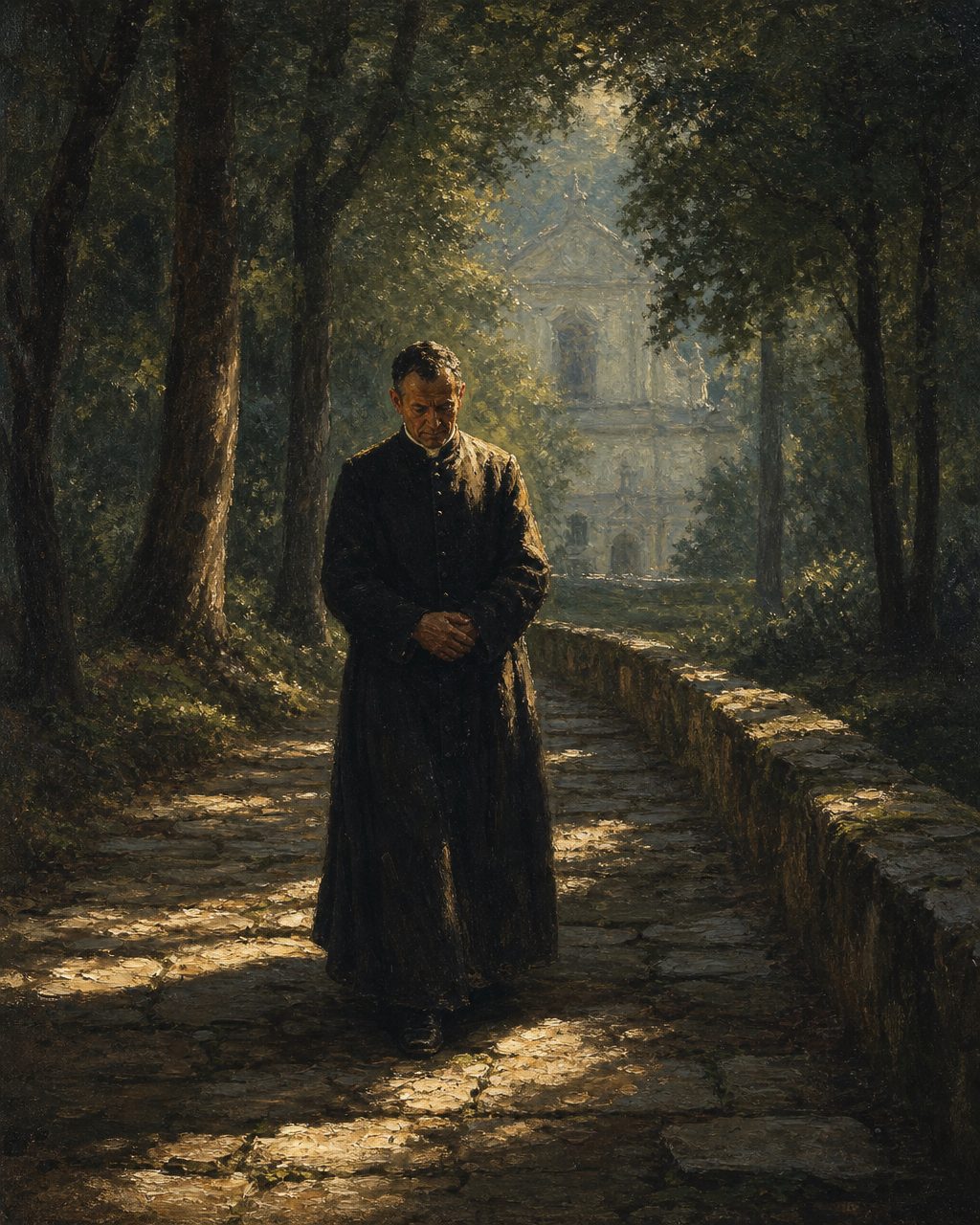 O elevador é operado pela Confraria do Bom Jesus do Monte, a instituição que gere o santuário desde 1629, há quase quatro séculos. Pintura: figura genérica de época.