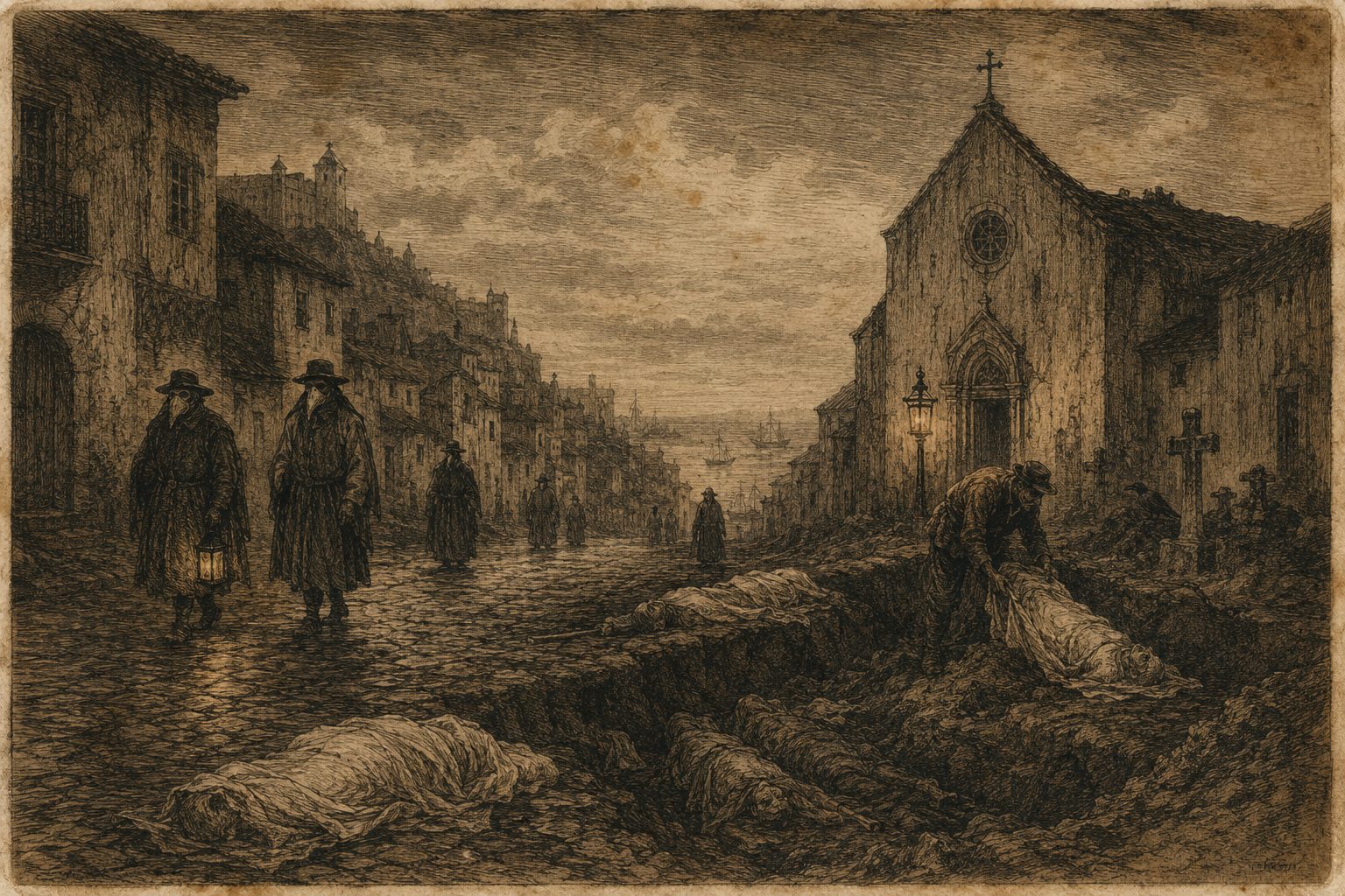 Lisboa, 1580: a peste e a campa rasa dos pobres.