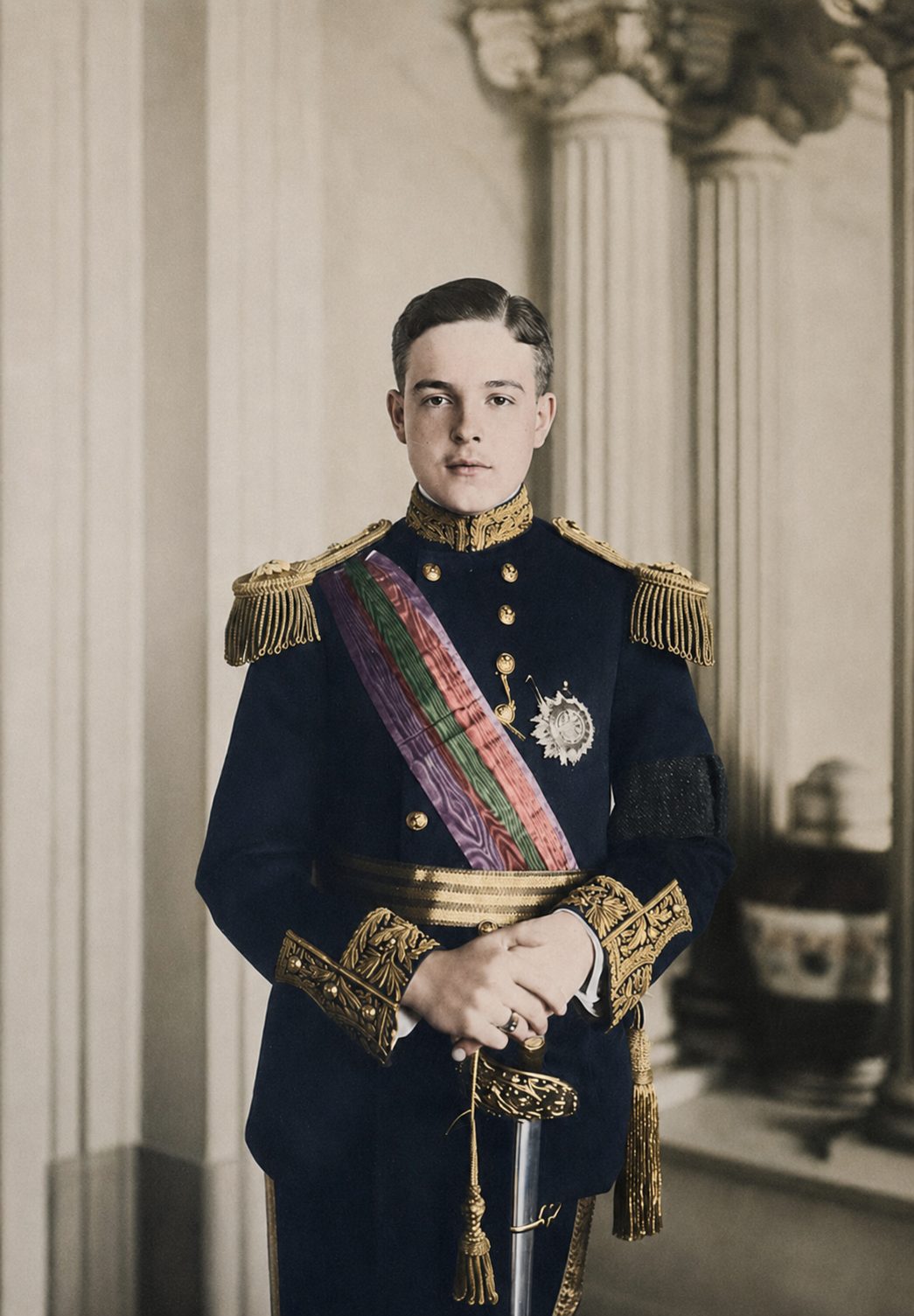 D. Manuel II, fotografado por Joshua Benoliel: o último rei de Portugal.