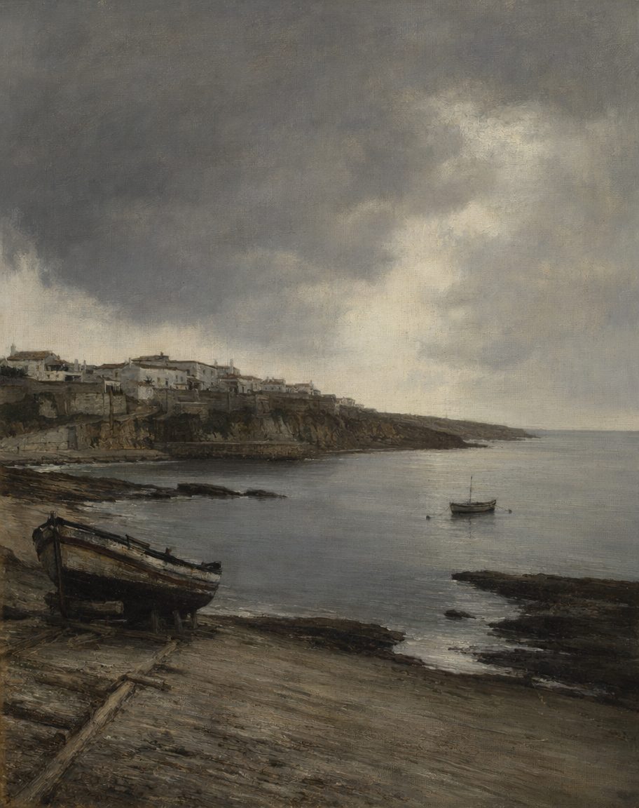 1860: 192 navios. 1893: dois. O último barco de comércio saíra do estaleiro em 1875. O porto não se afundou — apodreceu.