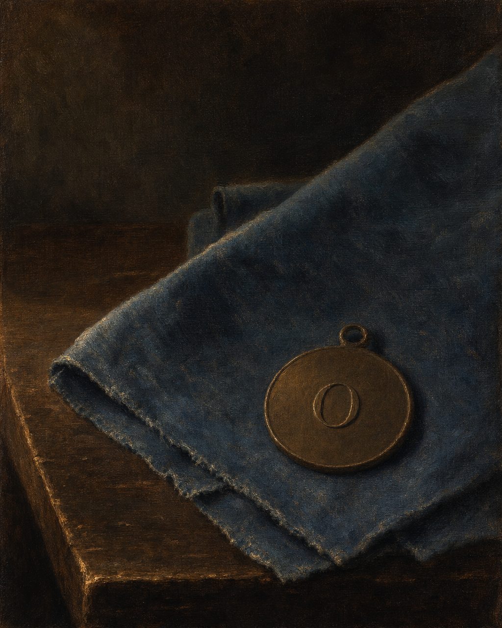 O mesmo alvará permitiu aos habitantes usarem uma medalha gravada com uma única letra, O, e com uma legenda: "Viva a Restauração e o Príncipe Regente nosso Senhor". (Pintura. As fontes registam a letra e a legenda; o desenho da medalha NÃO é aqui reproduzido.)