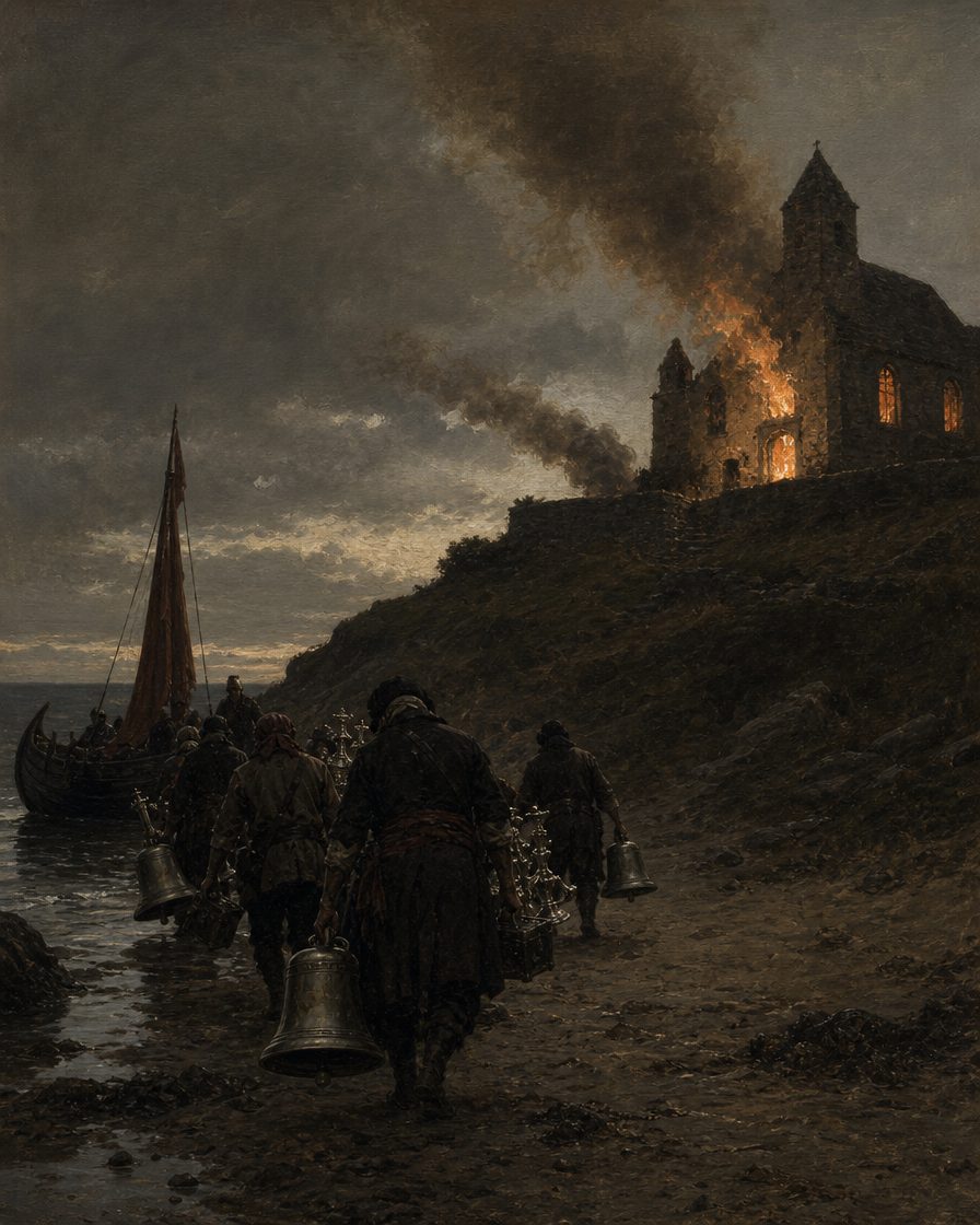 Levaram os sinos das igrejas para os navios. Puseram fogo aos arquivos antes de partir. Era esse o registo que hoje permitiria contar, ao certo, quantos ficaram.
