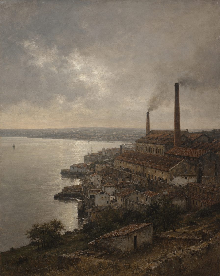 Em 1890, mais de metade dos habitantes de Sacavém vivia da fábrica. A aldeia era a fábrica.