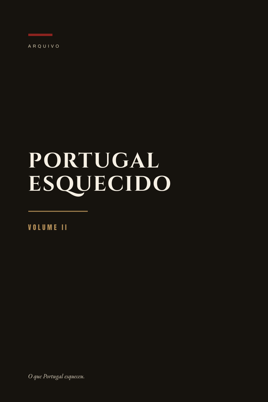 Capa do livro impresso Volume II.